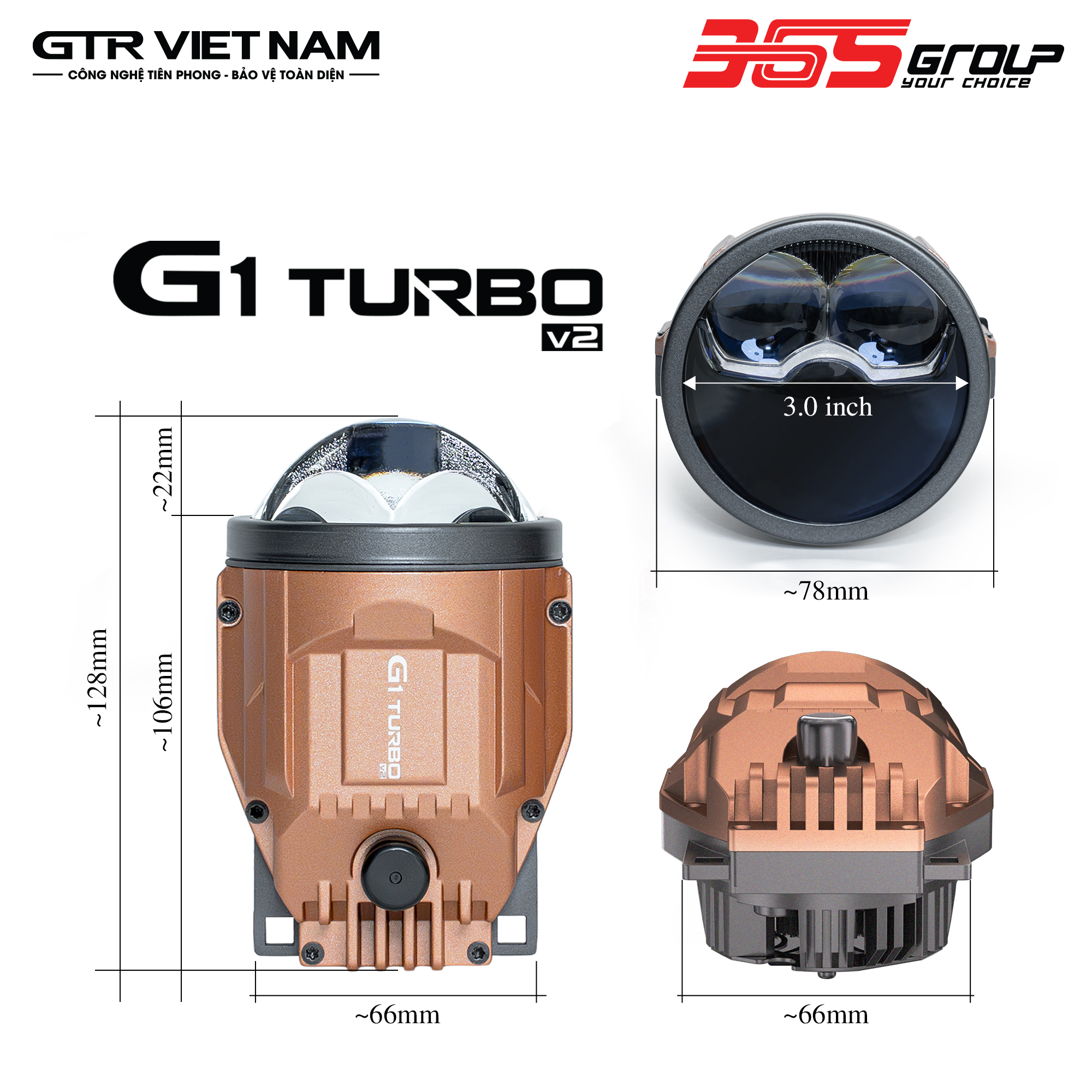 BI GẦM GTR G1 TURBO V2