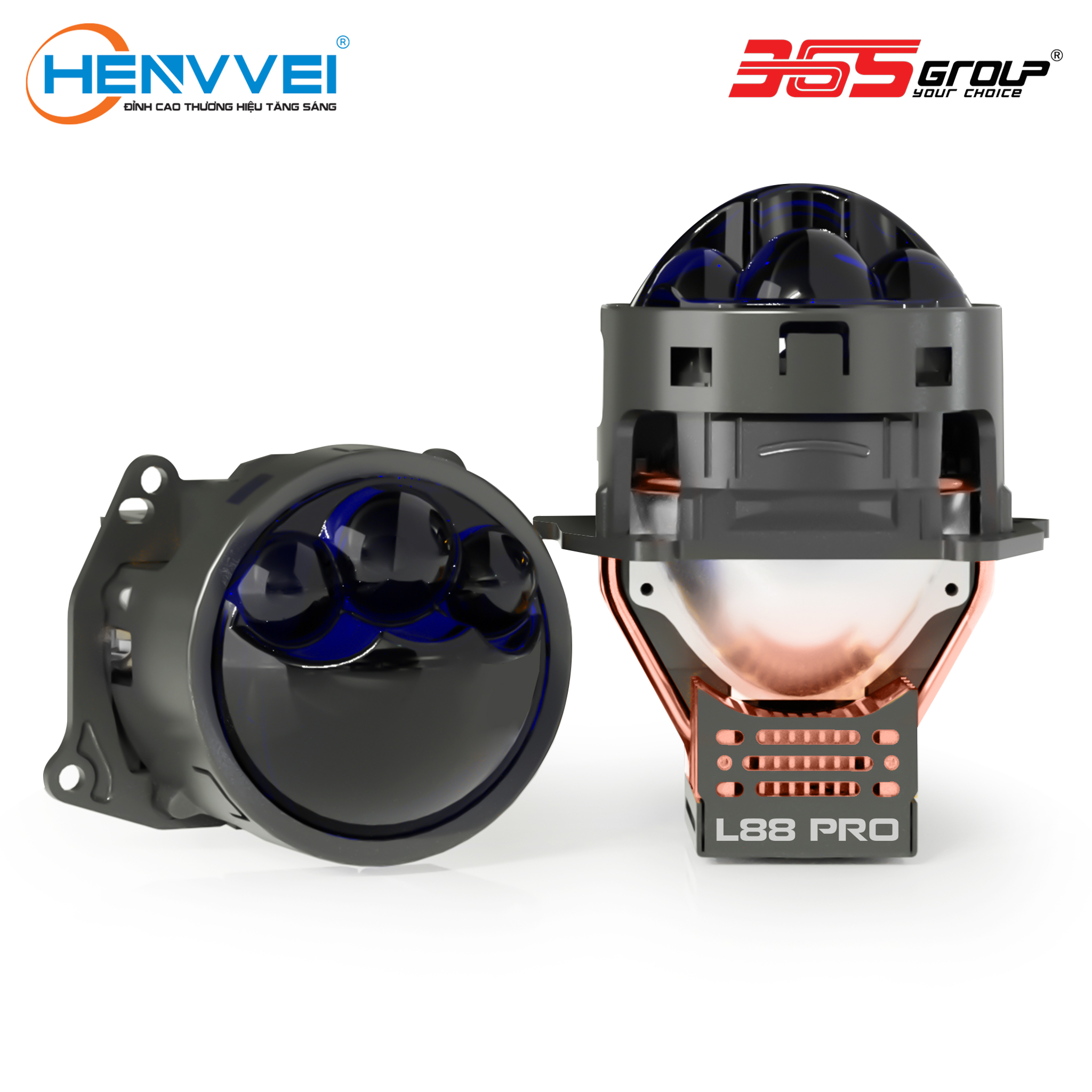 BI LED HENVVEI L88 PRO