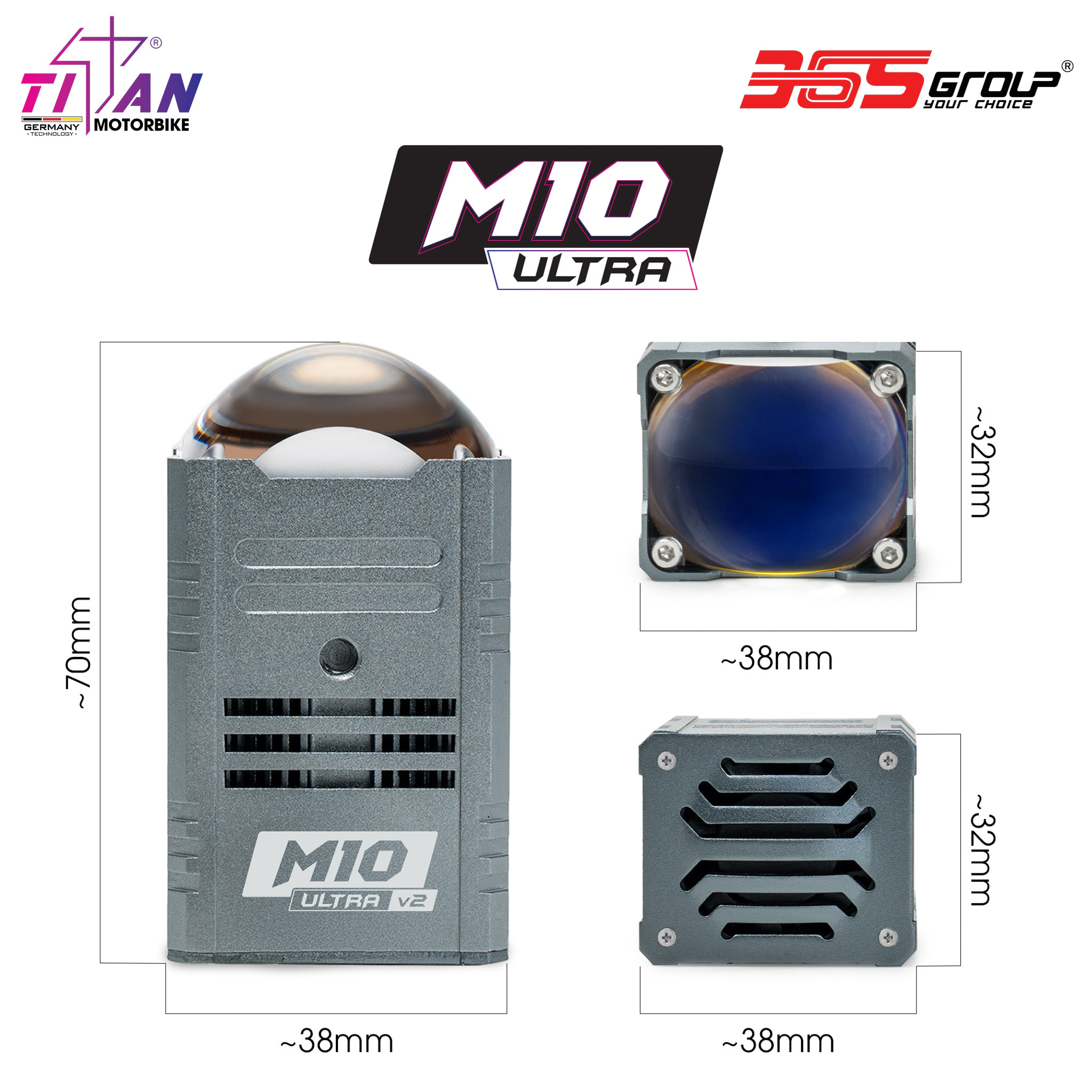 ĐÈN TRỢ SÁNG M10 ULTRA V2