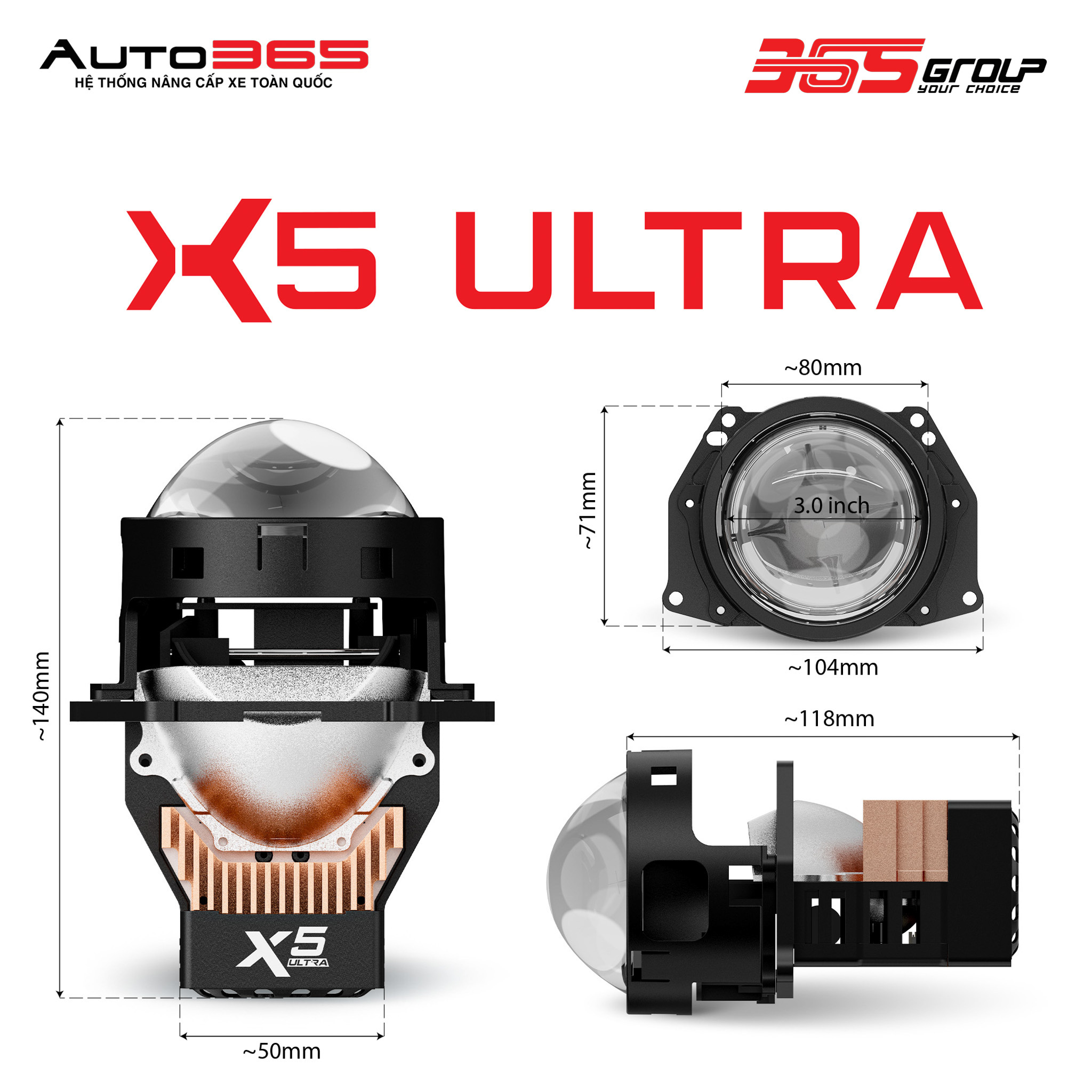 BI LED X-LIGHT X5 ULTRA