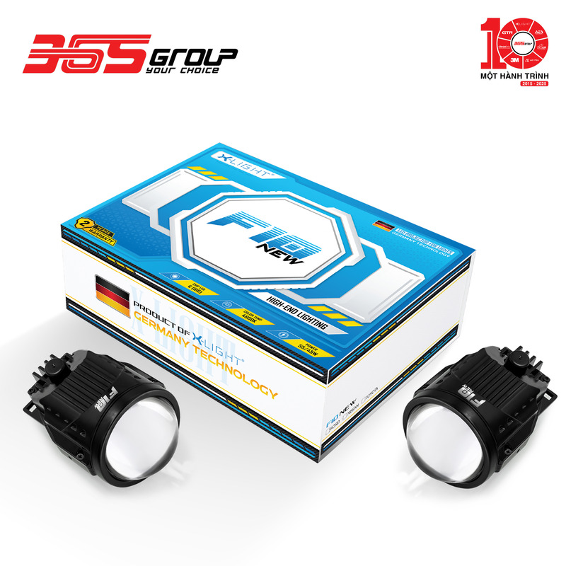 ĐÈN BI GẦM X-LIGHT F10 NEW (2025)