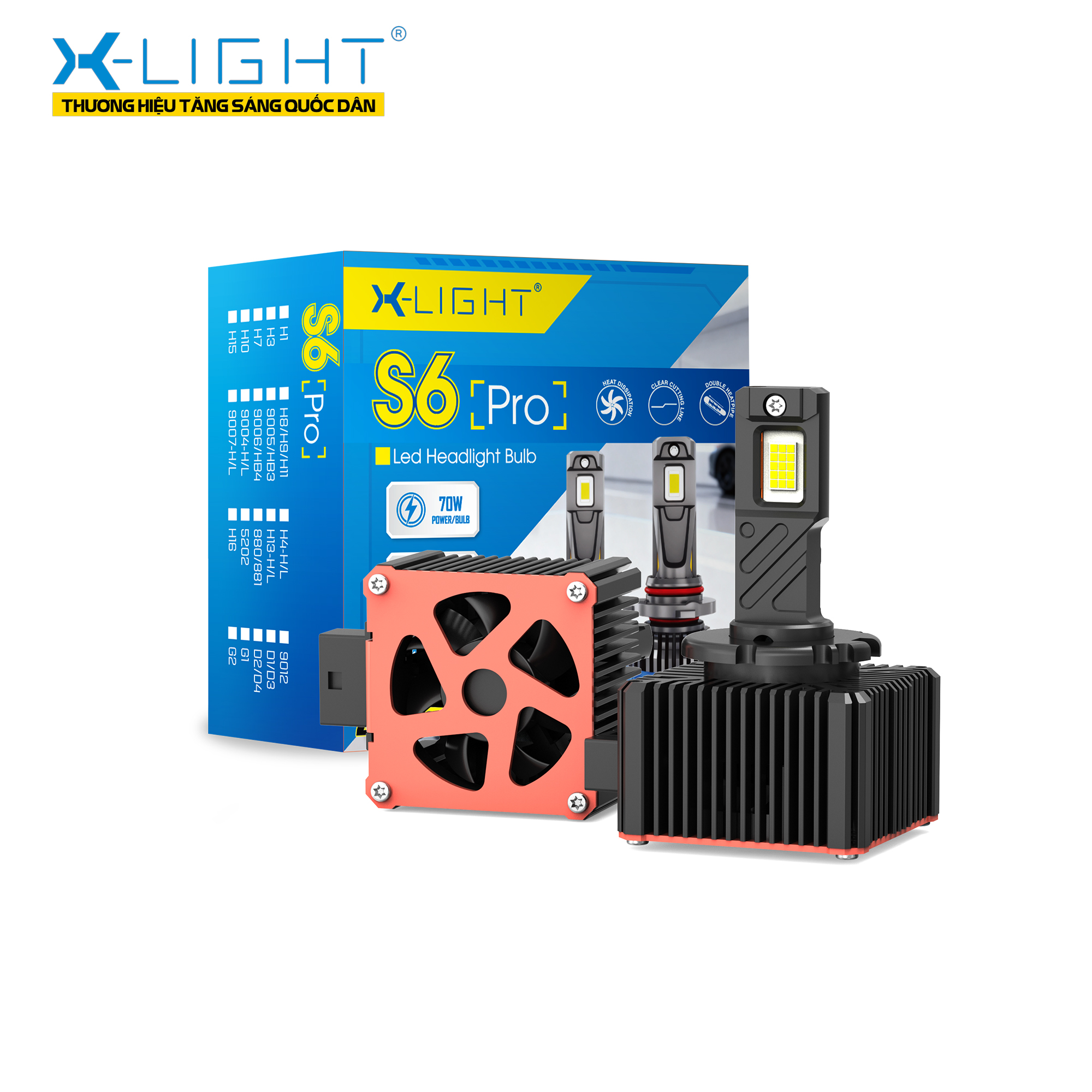 BÓNG LED X-LIGHT S6 PRO V2