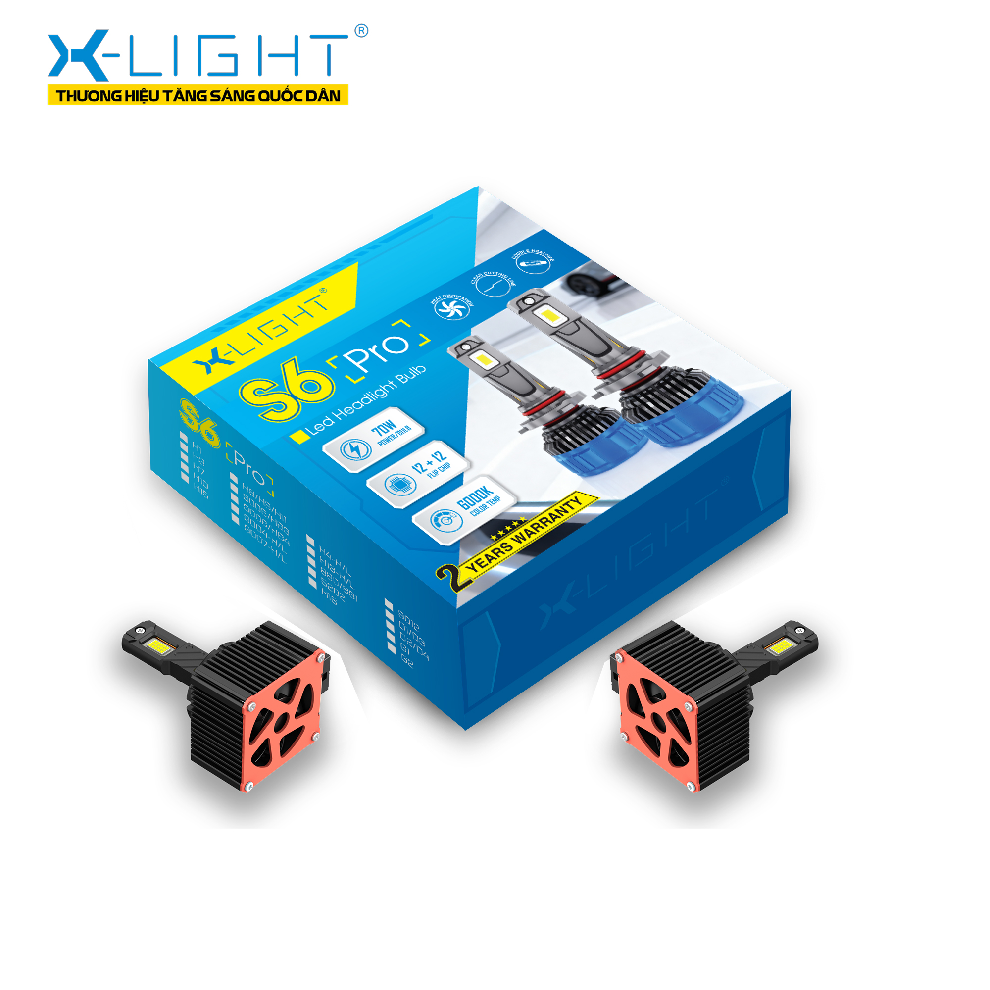 BÓNG LED X-LIGHT S6 PRO V2