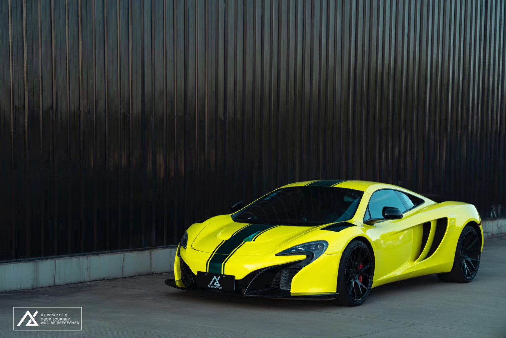 AX WRAP FILM GLOSS LEMON YELLOW – VÀNG CHANH BÓNG MCLAREN