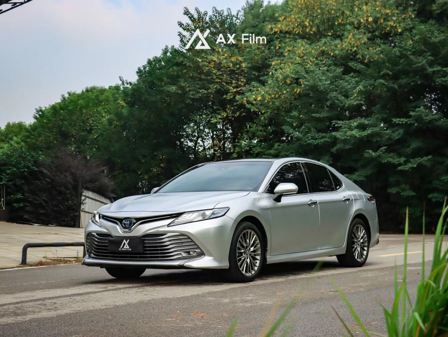 AX WRAP FILM PEARL METALLIC SILVER - MÀU BẠC NGỌC TRAI KIM LOẠI