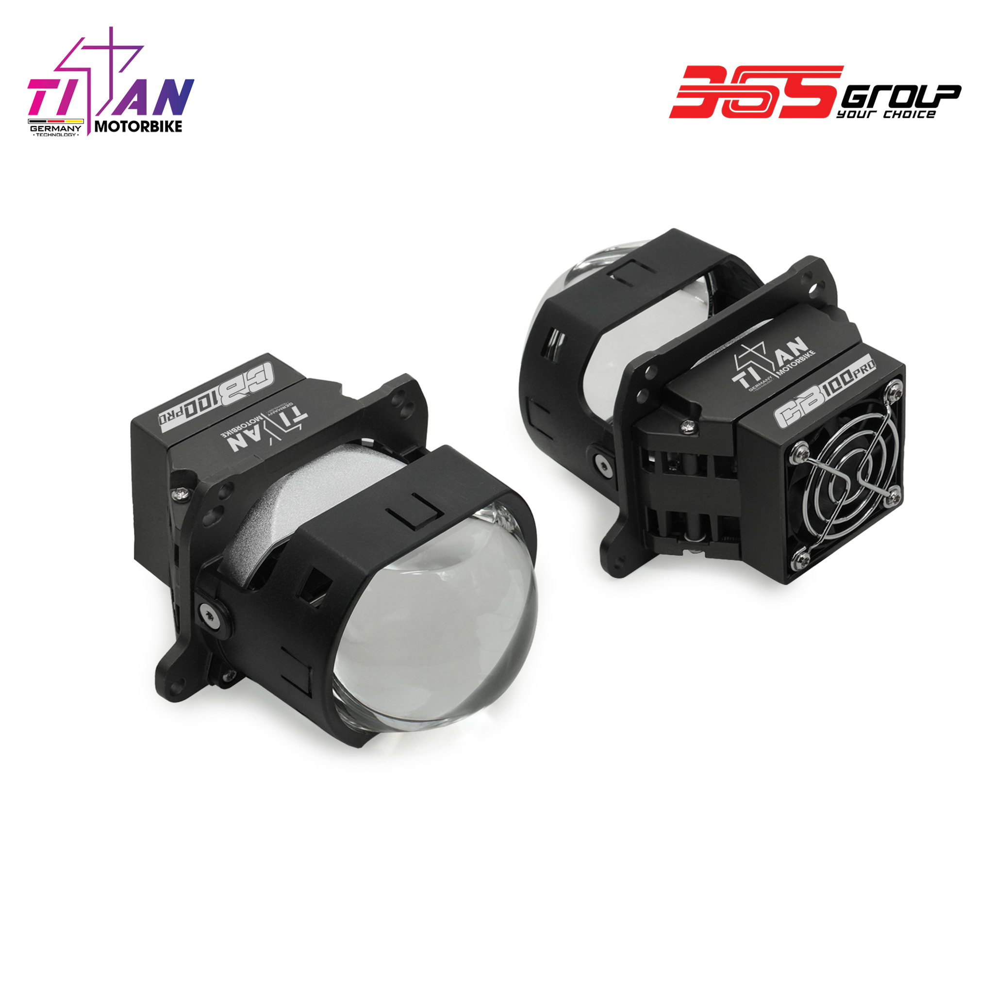BI LED TITAN MOTO CB100 PRO SQUARE