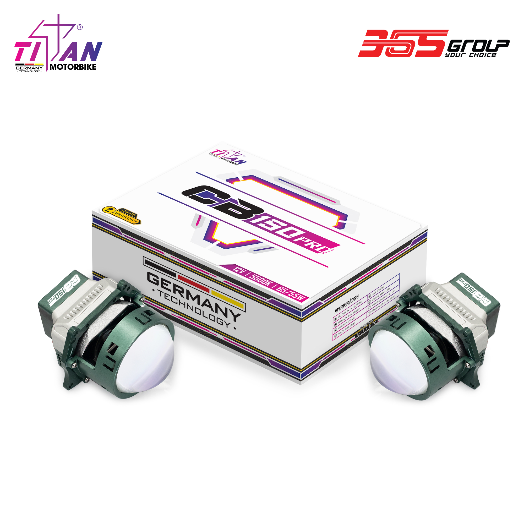 BI LED TITAN MOTO CB150 PRO