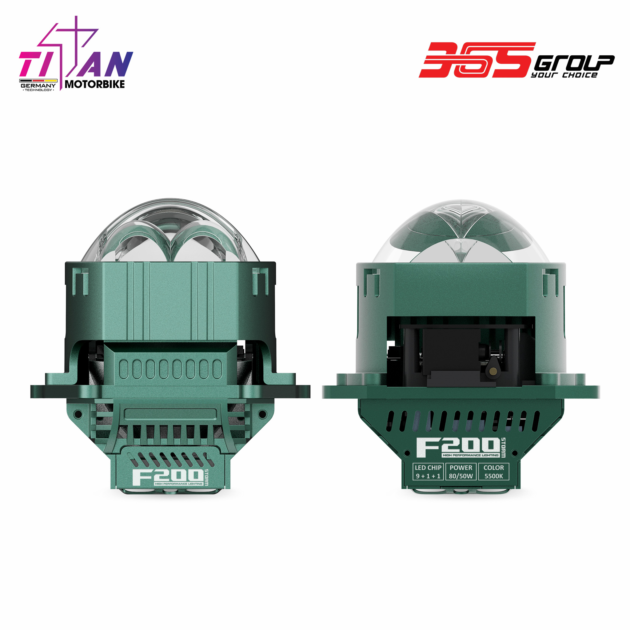 BI LED TITAN MOTO F200 STORM