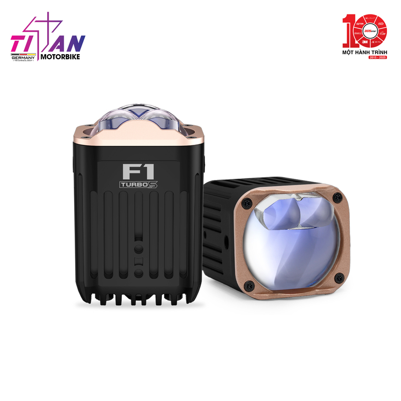 ĐÈN TRỢ SÁNG TITAN MOTO F1 TURBO S