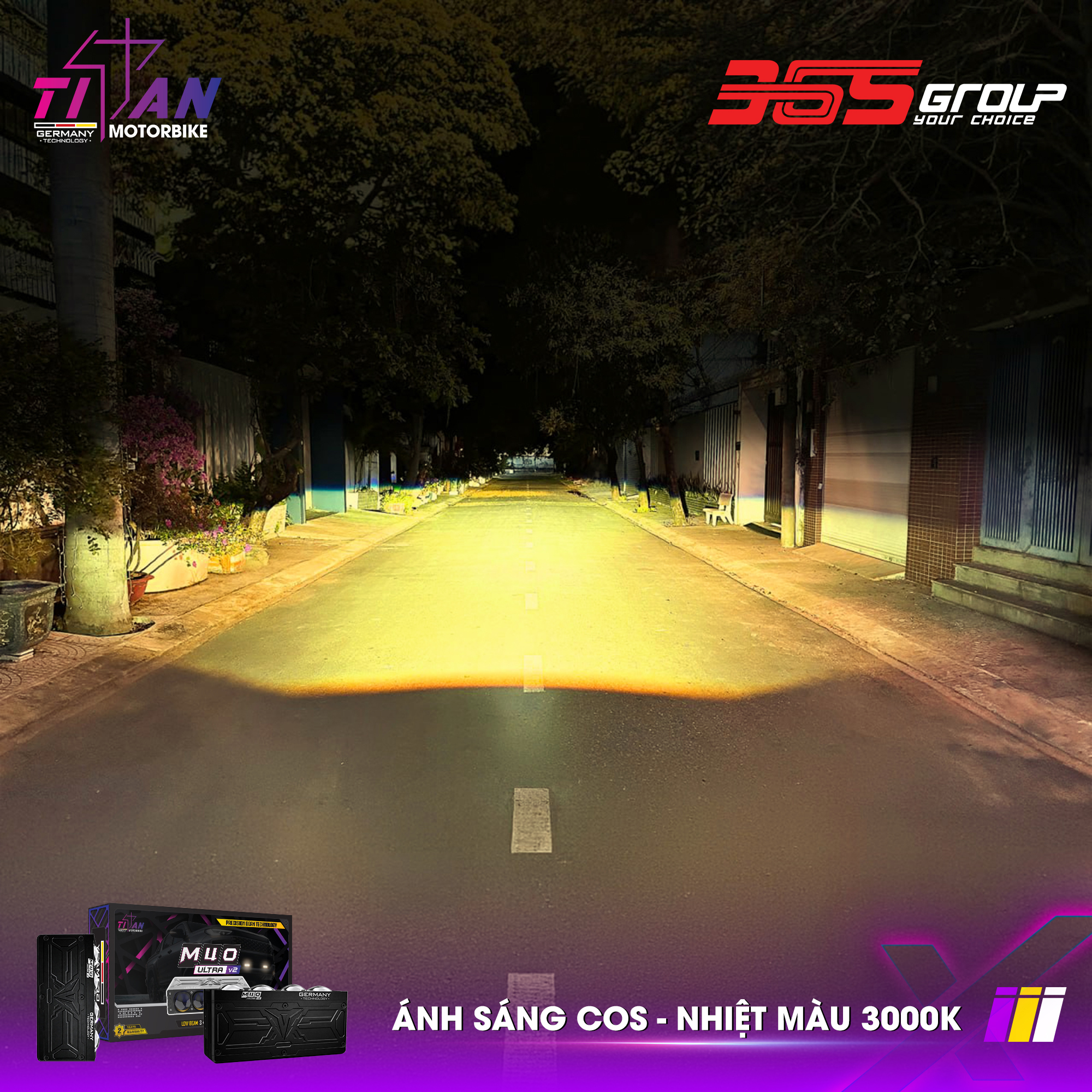 ĐÈN TRỢ SÁNG TITAN M40 ULTRA V2