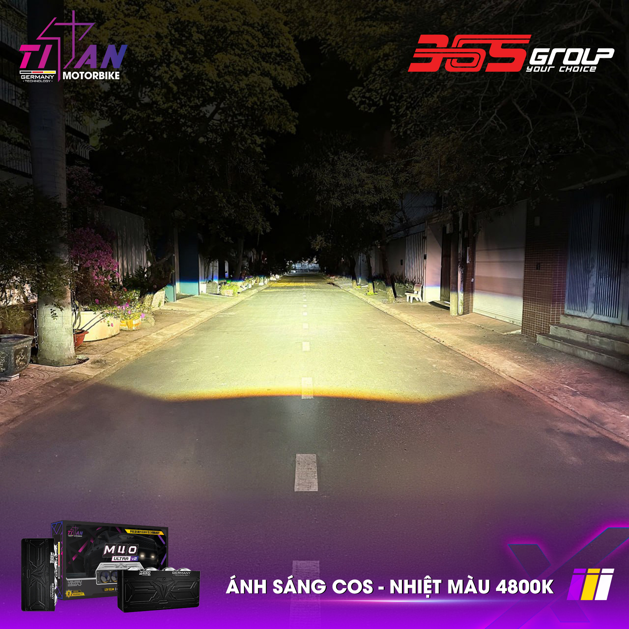 ĐÈN TRỢ SÁNG TITAN M40 ULTRA V2