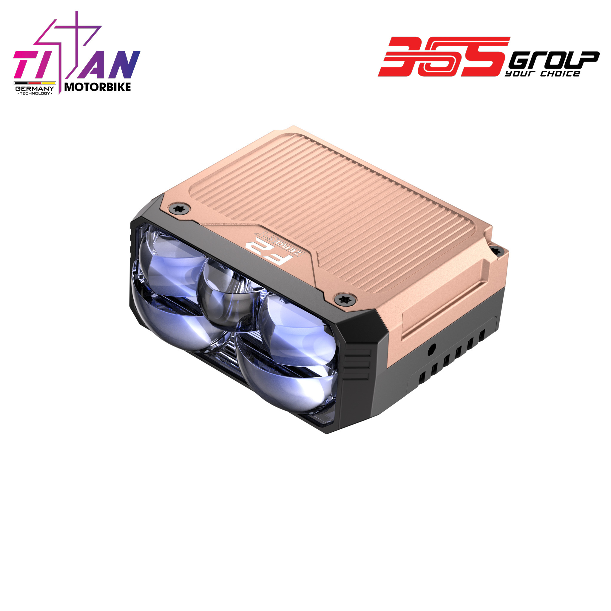 ĐÈN TRỢ SÁNG TITAN MOTO F2 ZERO GT
