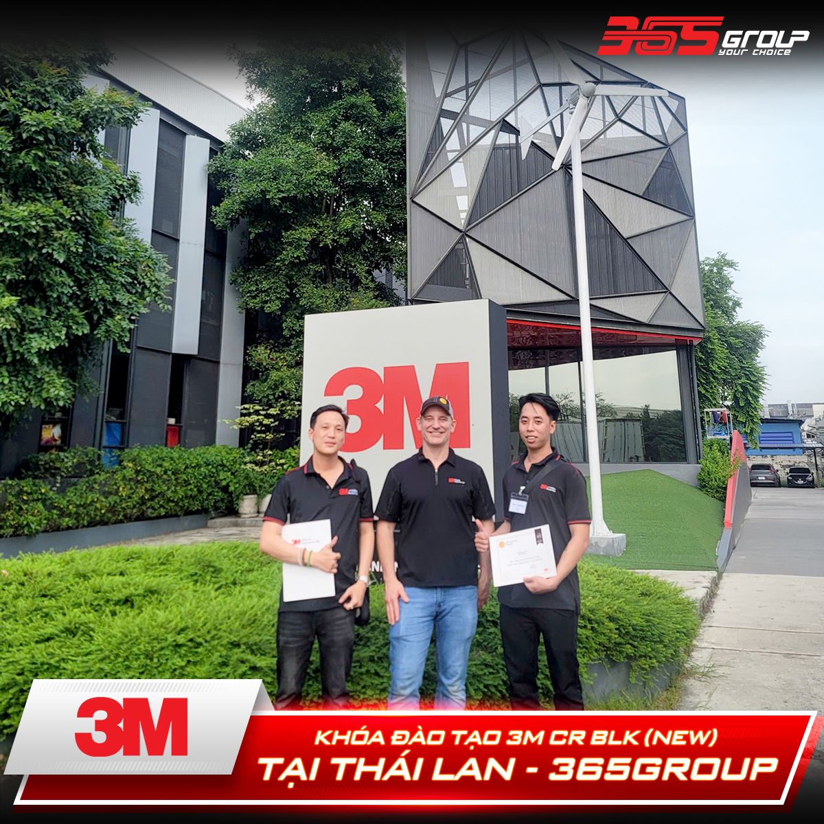 365Group hoàn thành khóa đào tạo 3M CR BLK tại Thái Lan 2025