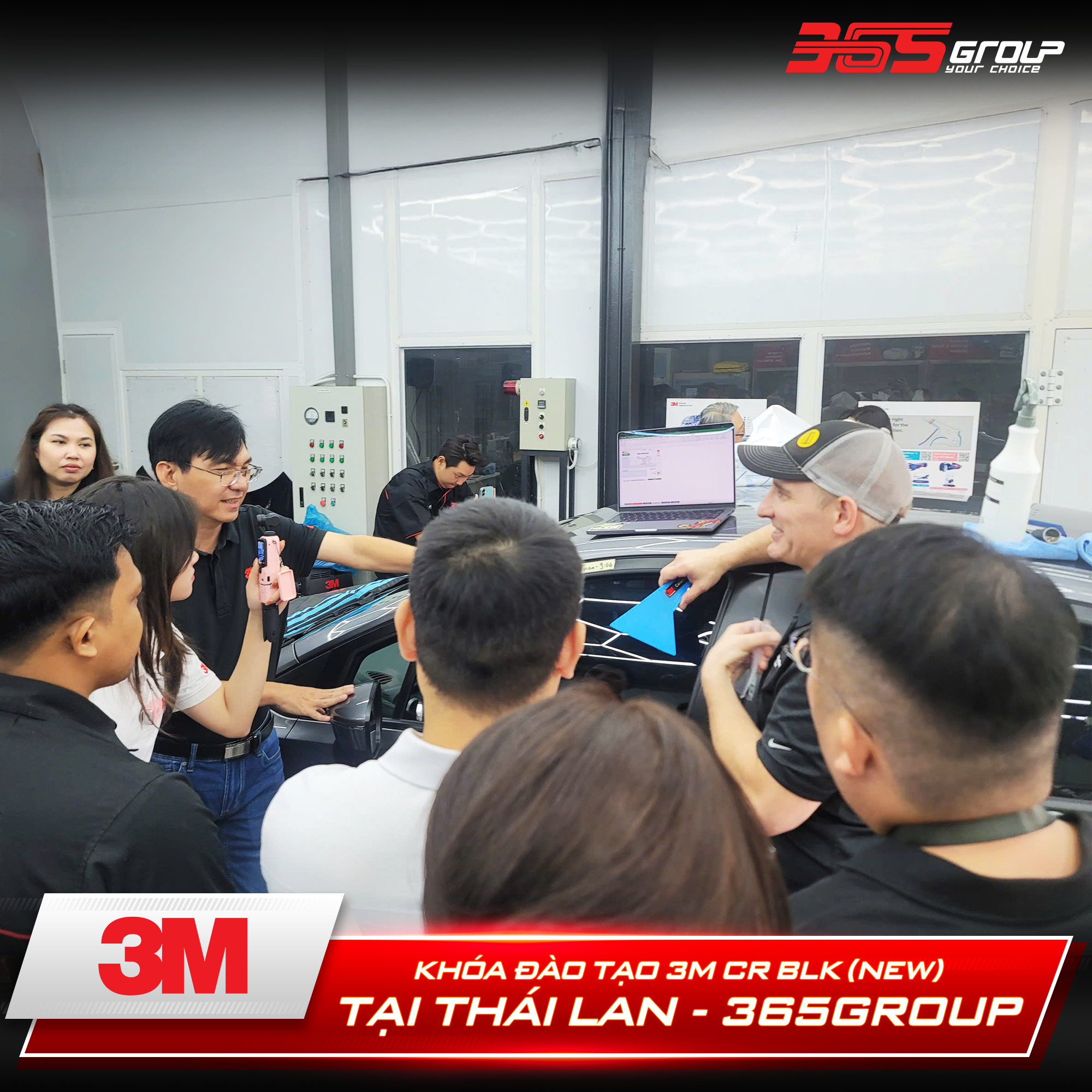 365Group hoàn thành khóa đào tạo 3M CR BLK tại Thái Lan 2025