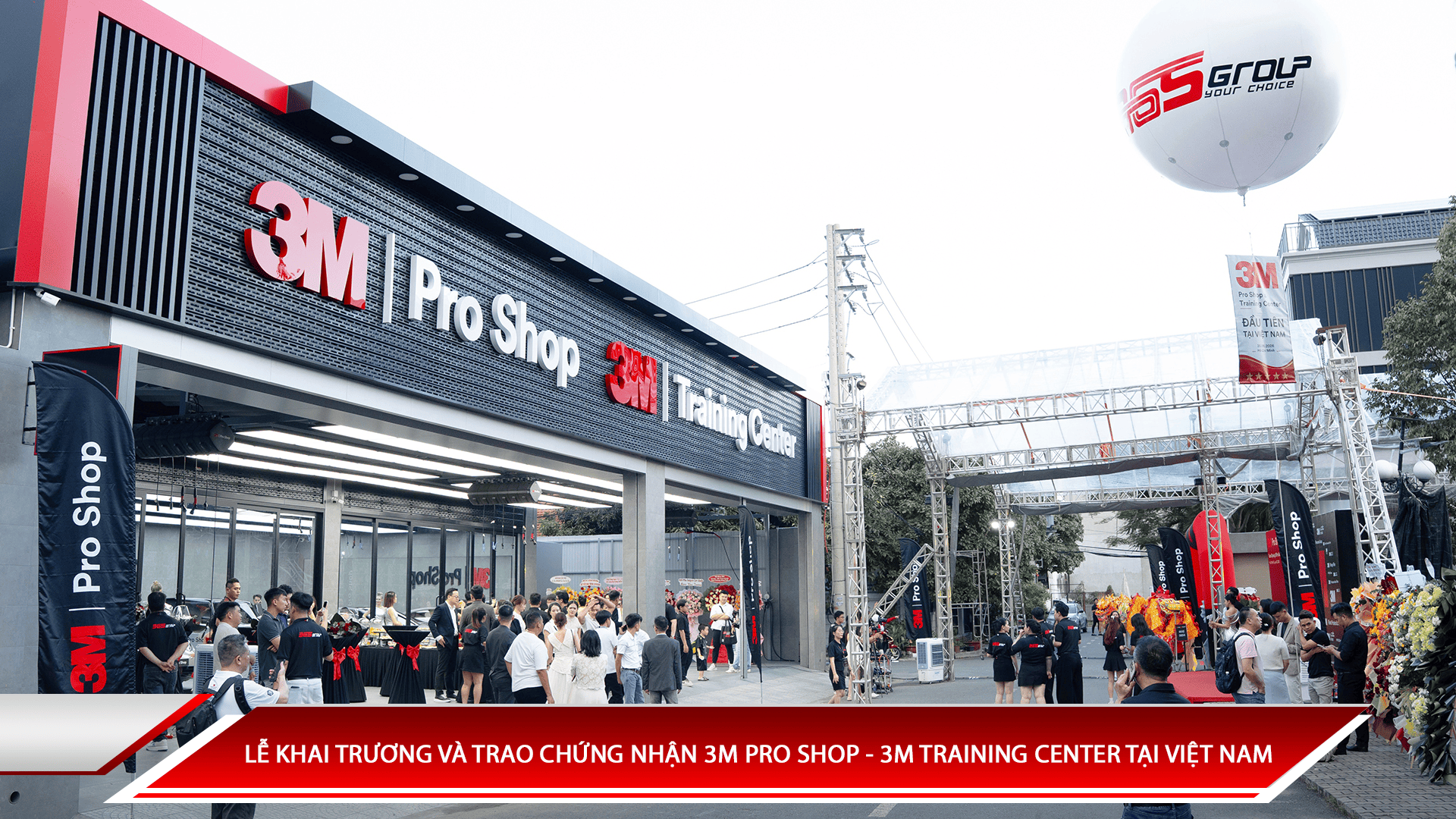 Lễ khai trương và trao chứng nhận 3M Pro Shop - 3M Training Center đầu tiên tại Việt Nam